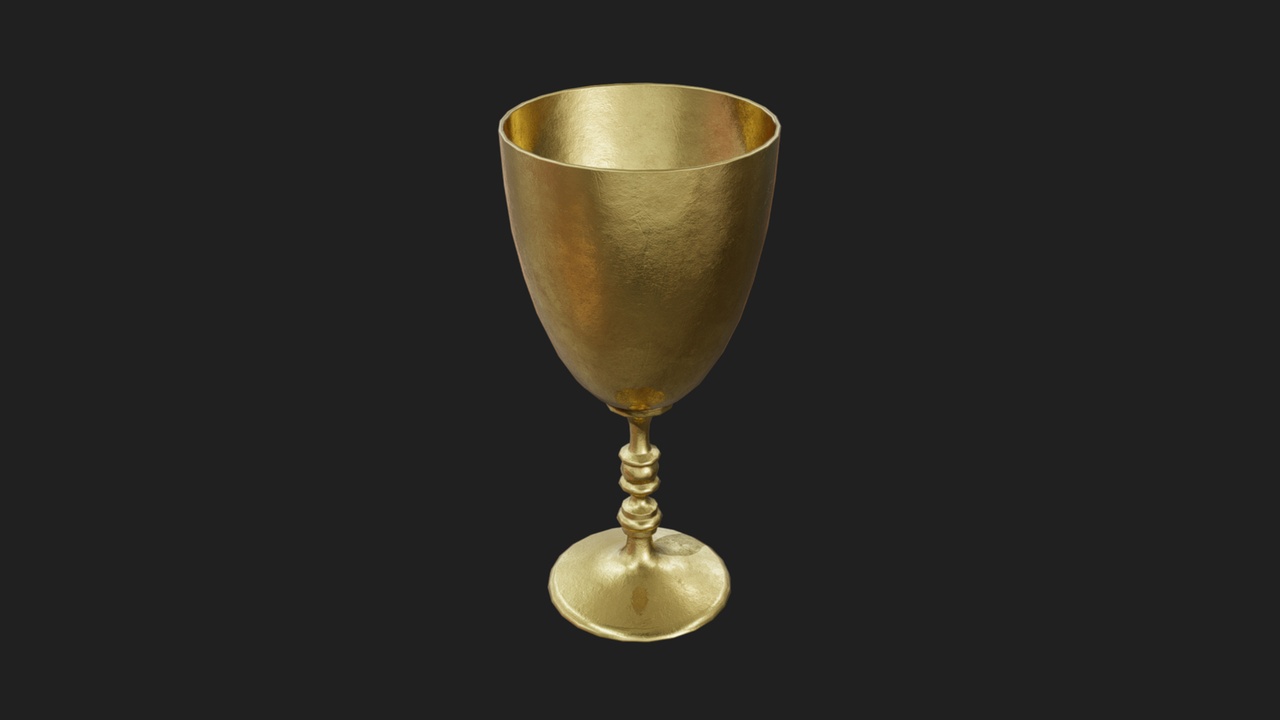 Media 1 for listing Gold Goblet