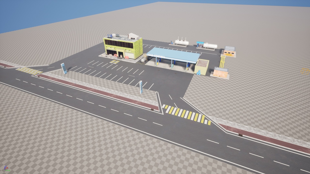 出品Gas Station, Road Cafe, Hotelのメディア1