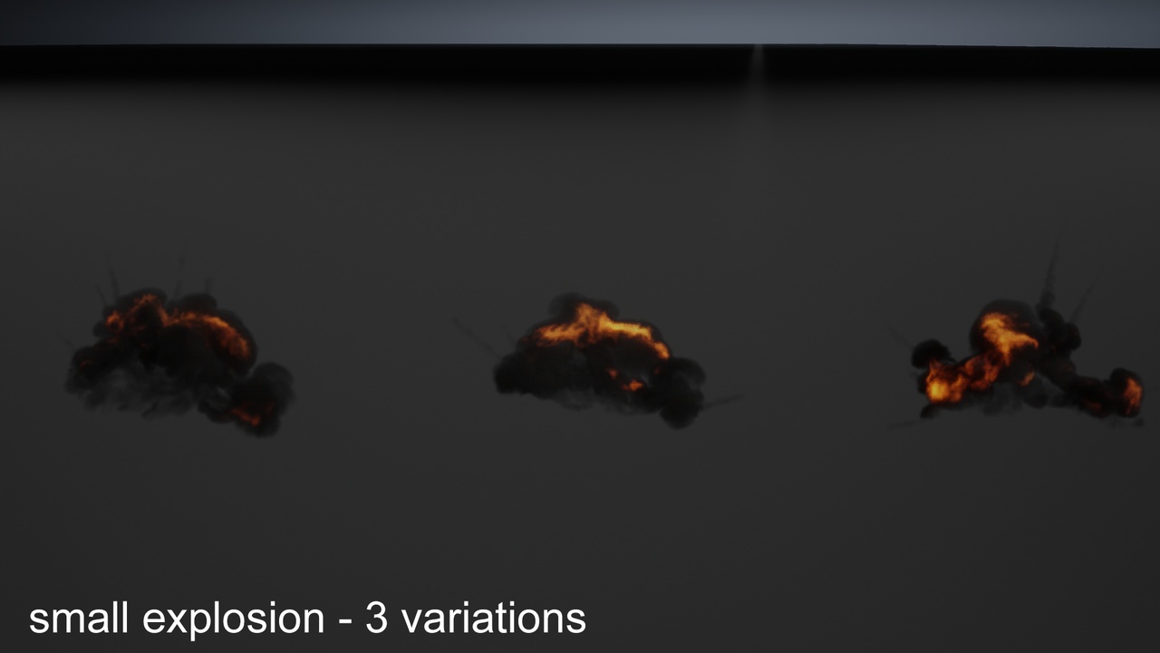 Realistic Explosion Pack 1 | Fab
