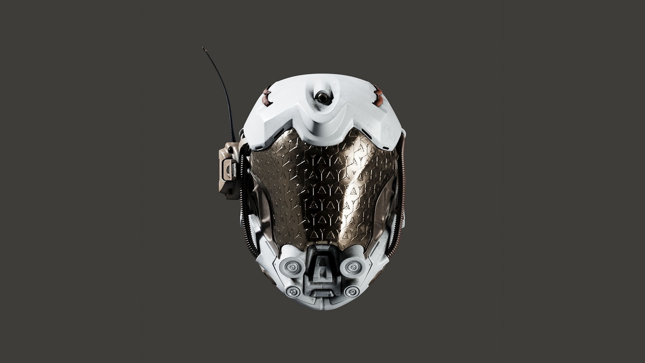 Media 1 for listing Sci-Fi Helmet 4