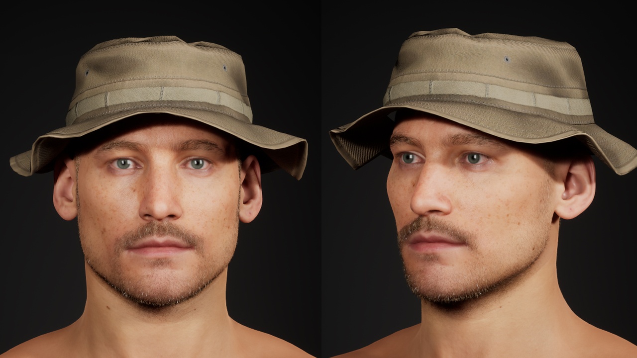 Media 1 for listing Panama Hat - Metahuman