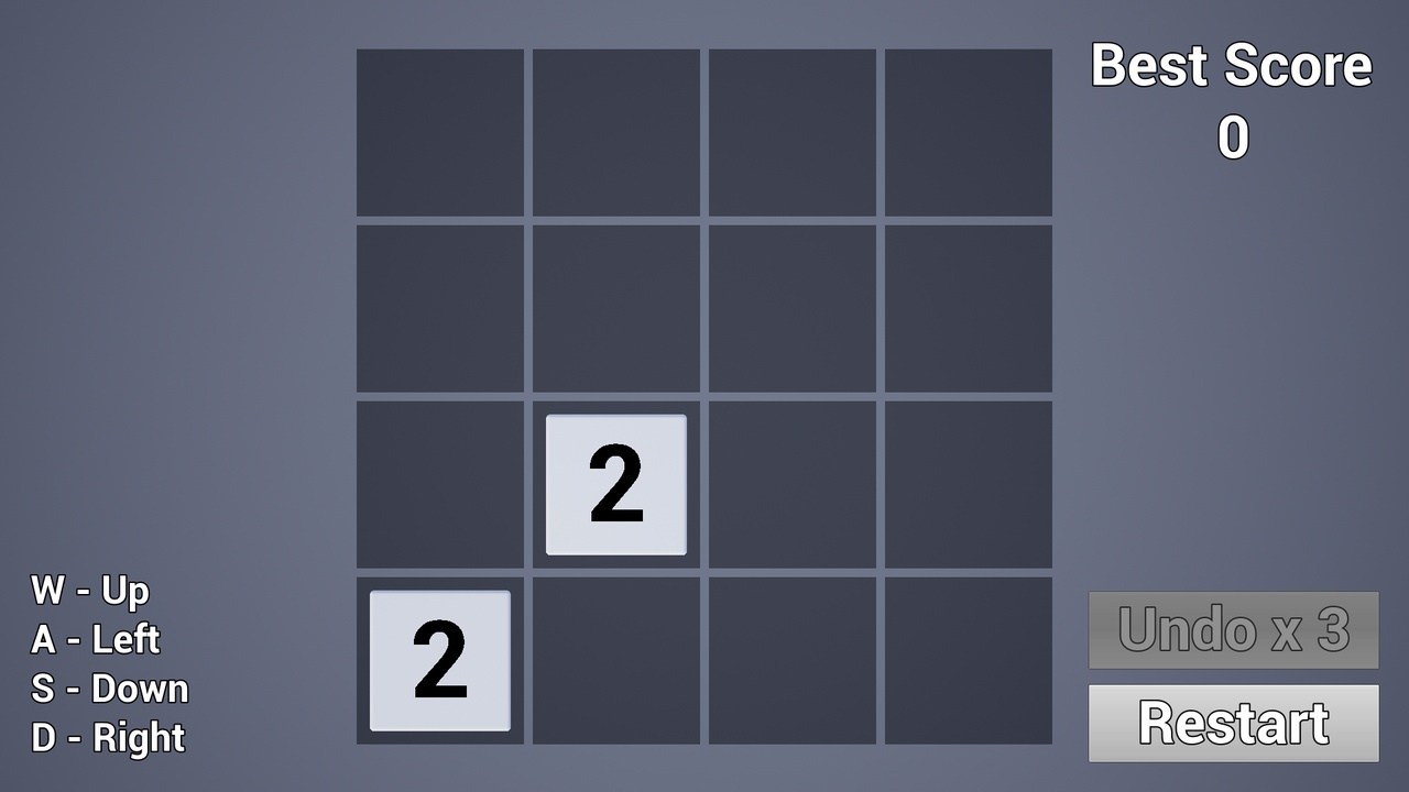 Media 1 for listing 2048 Puzzle Game Template