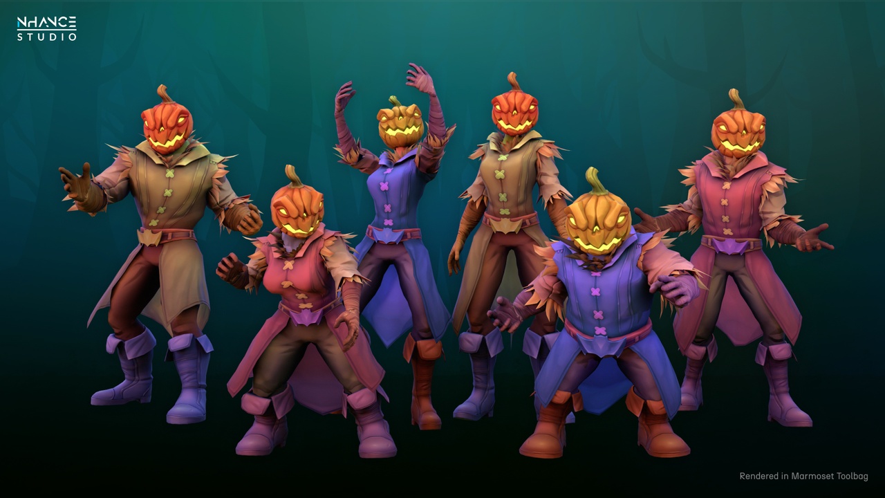 Media 1 for listing Stylized Pumpkin Outfit