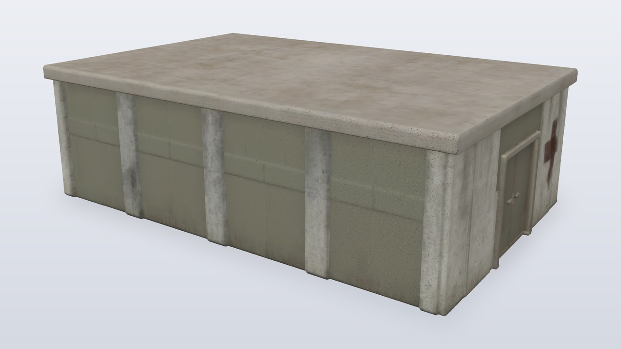 Media 1 for listing Field Hospital Building, Military Industrial Style