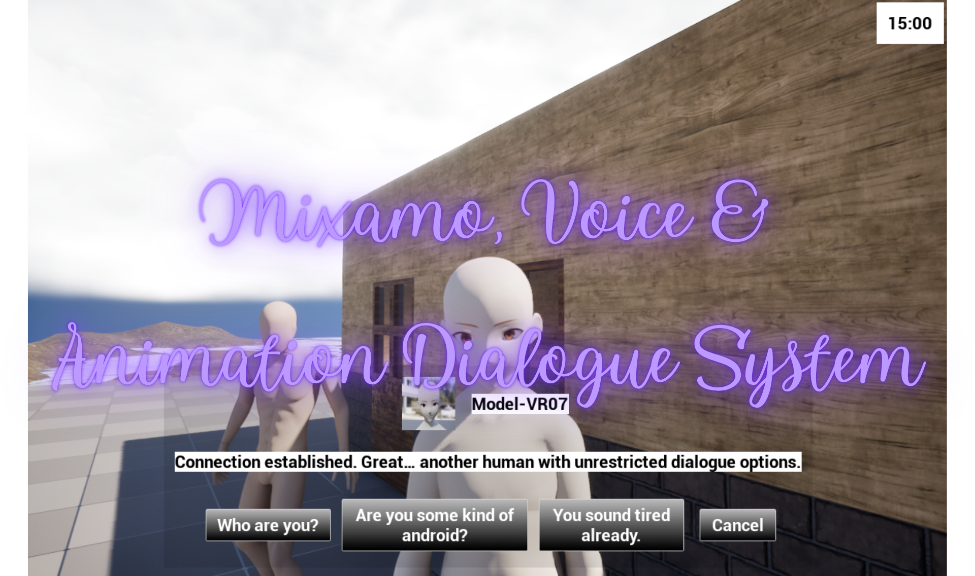 Mixamo, Voice & Animation Dialogue System | Fab