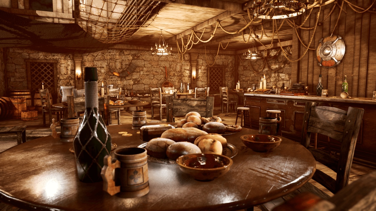 Media 1 for listing Medieval Tavern Environment