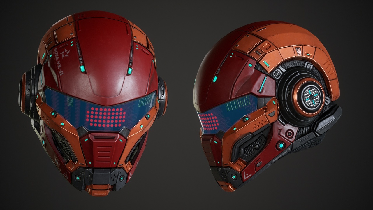 Media 1 for listing Sci Fi Helmet p03