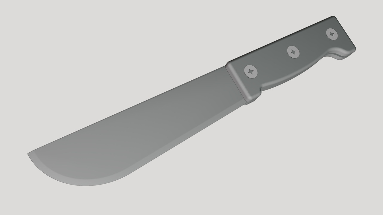 Media 1 for listing Knife - Geometry Only No Textures No Materials