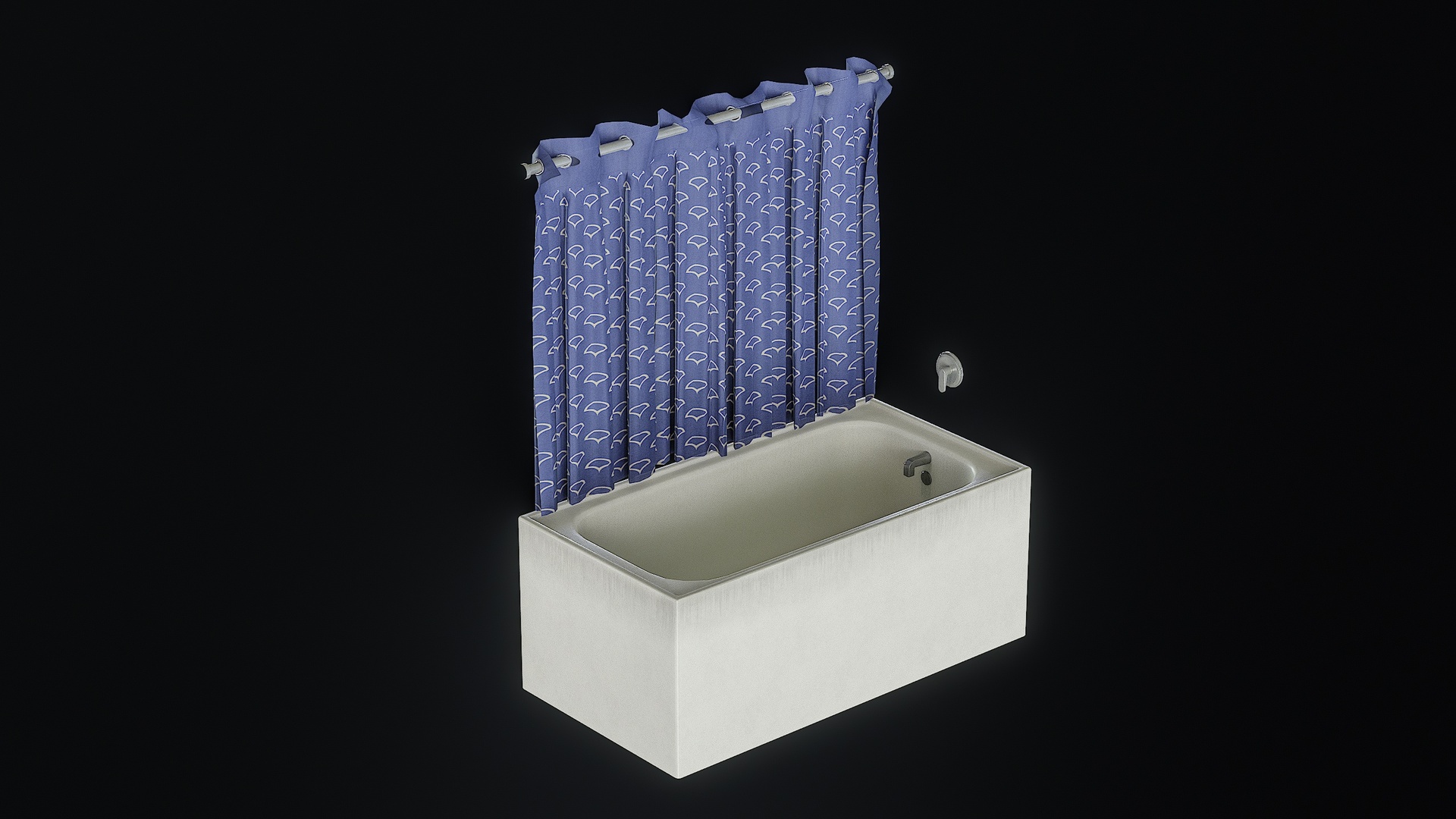 Media 1 for listing Bathtub & Curtain Open-Close System