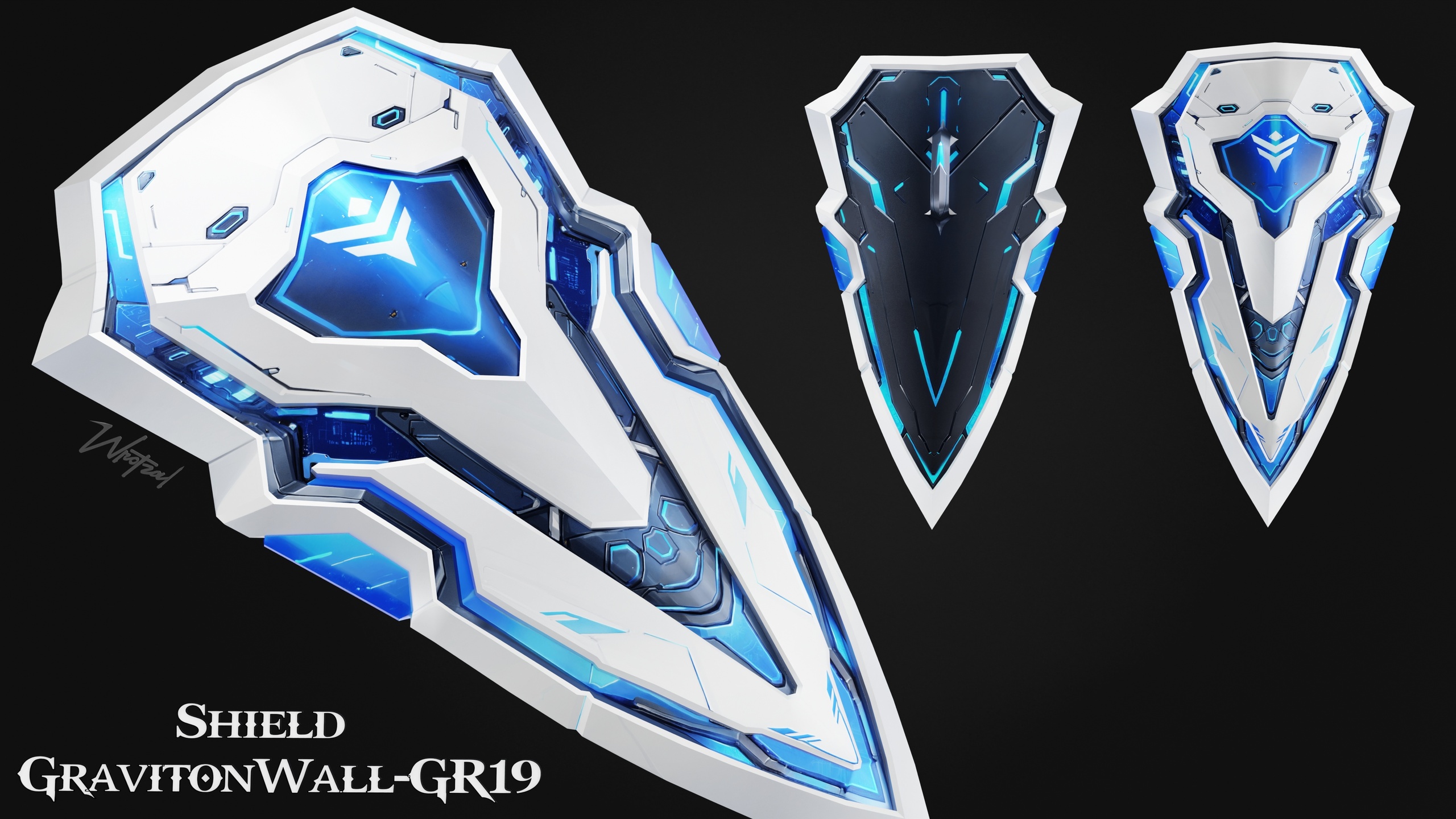 Media 1 for listing Shield GravitonWall-GR19 [Stylized Fantasy]