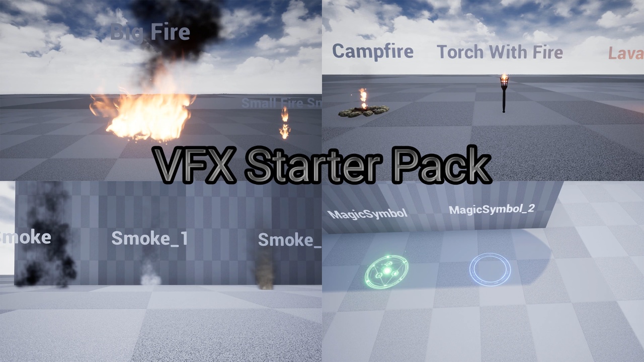 Media 1 for listing VFX Starter Pack