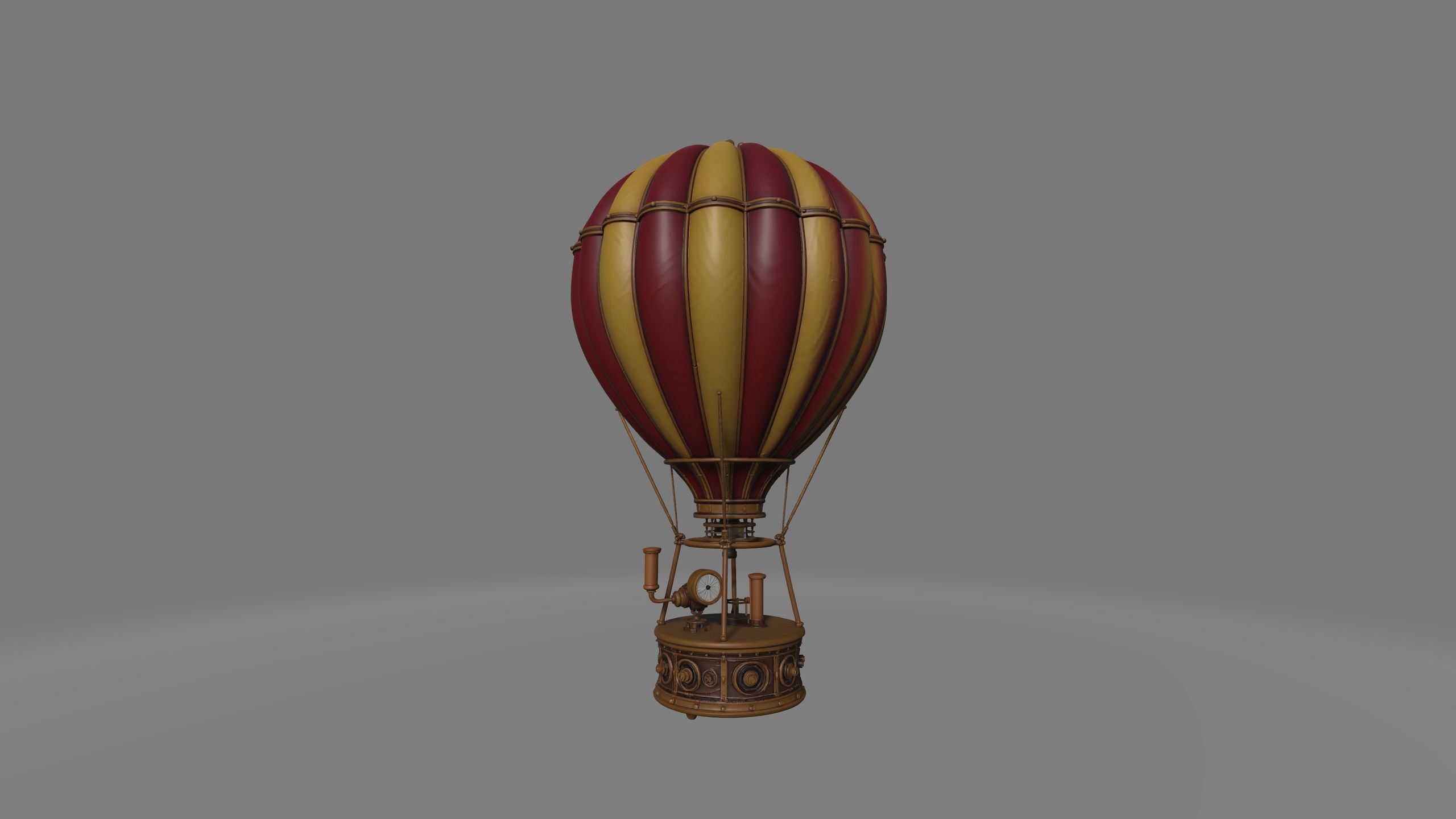 Media 1 for listing Steampunk Hot Air Balloon