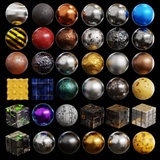 Procedural Metal Material Pack #1 | Fab