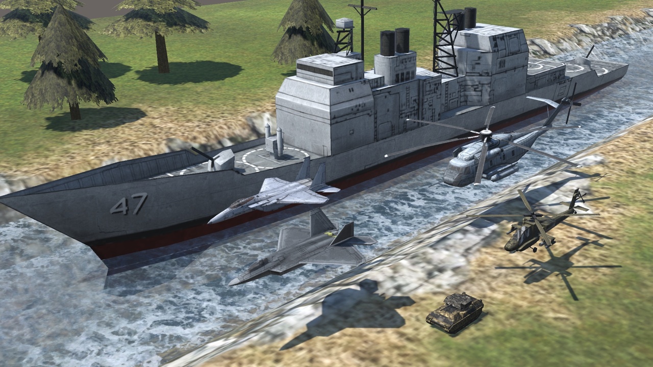 Media 1 for listing Military Vehicles + City Buildings Bundle - retro 64, PSX, and mobile style