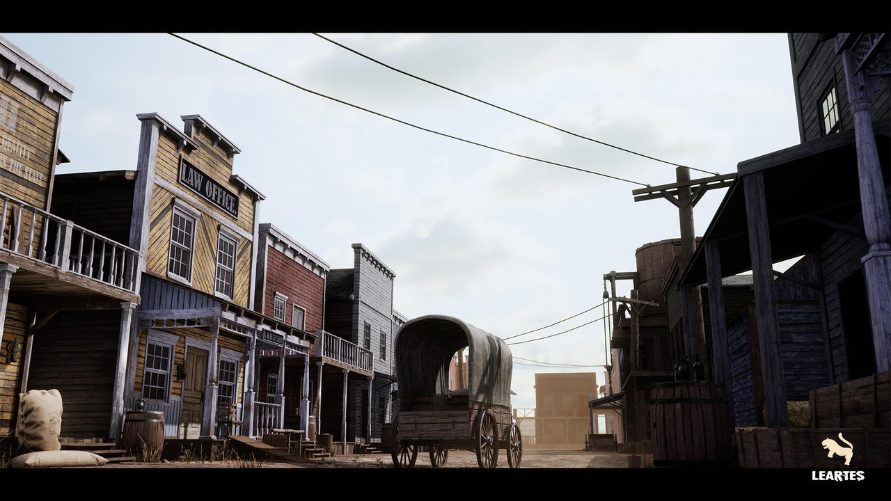Media 1 for listing Western Town / Village Pack ( Western Town Village Cowboy Town Village USA )