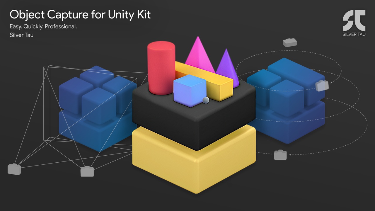 الوسائط 1 للقائمة Object Capture for Unity Kit