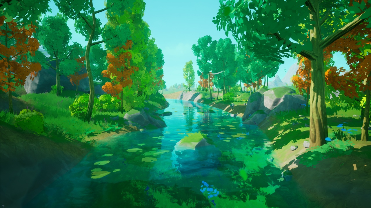 商品 Stylized Nature Landscape Kit 的媒体 1