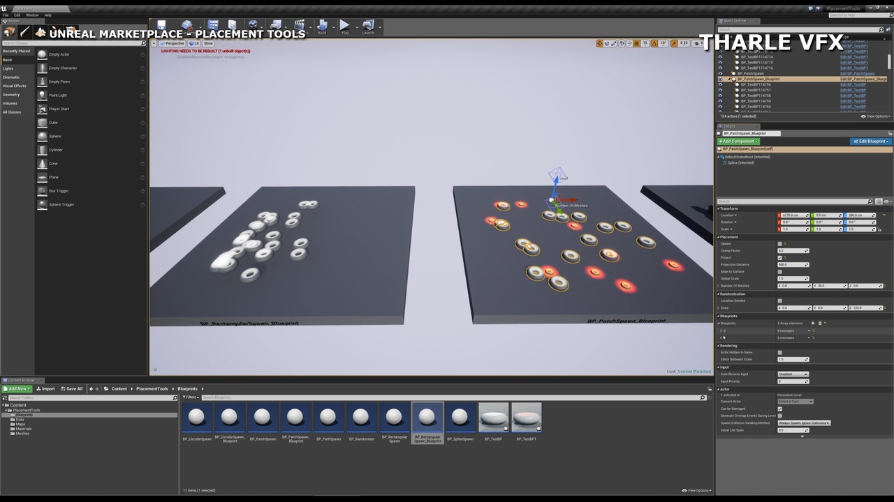 Media 1 for listing Placement Tools (Scatter, Spline, etc.)