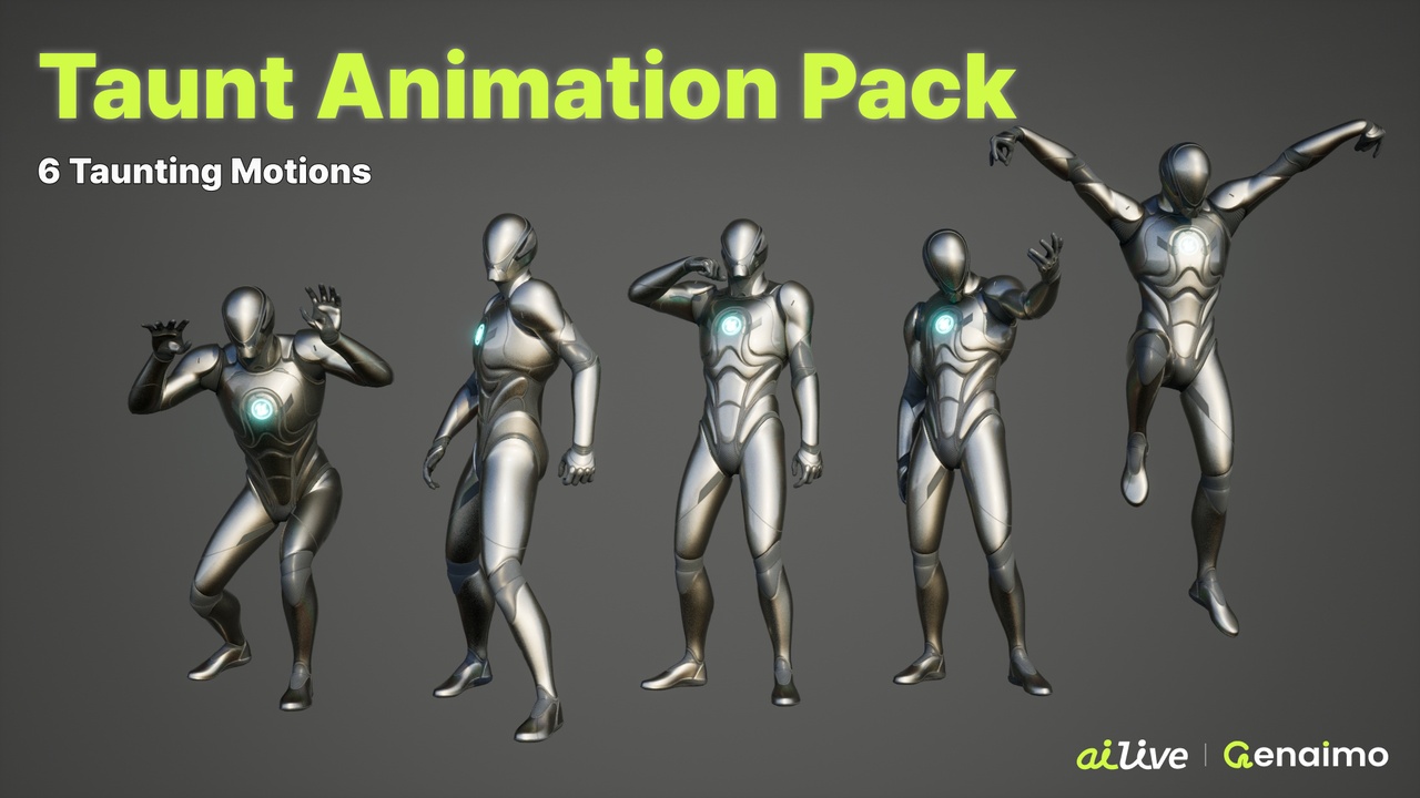 Media 1 for listing Taunt Gesture Pack