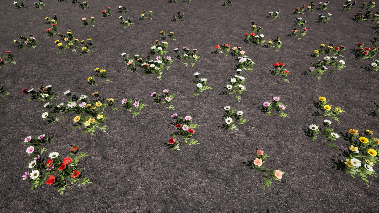 Media 1 for listing LandscapeFlowerPack 1 - 30 Models
