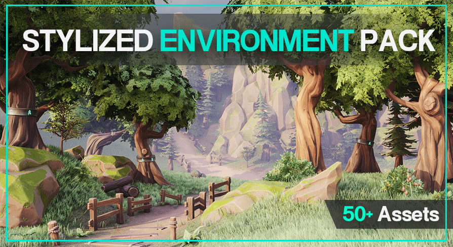Stylized Environment Pack | Fab