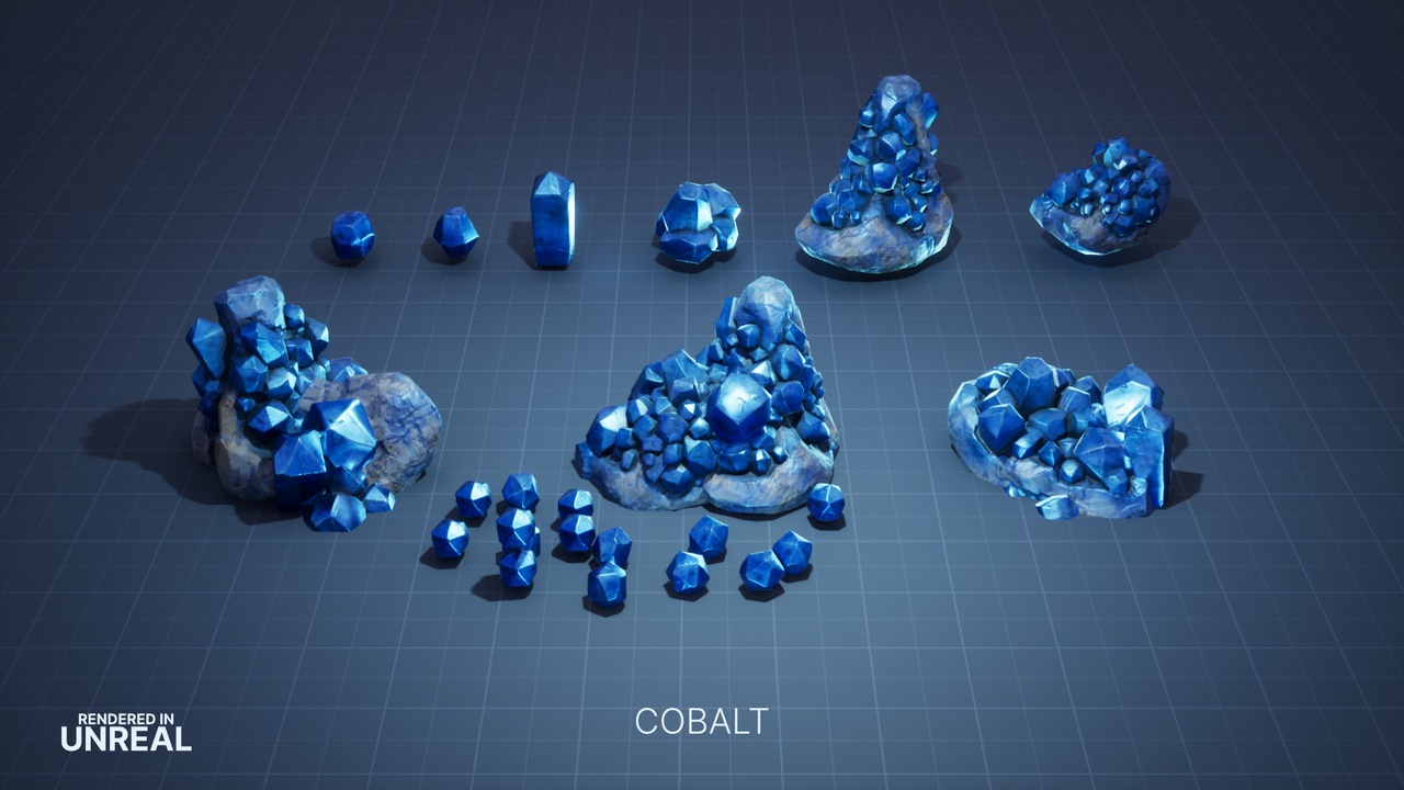 Media 1 for listing Shatter Stone: Stylized Metals