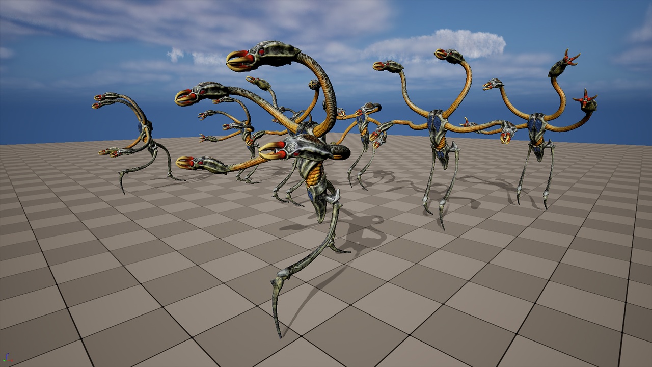 Media 1 for listing Alien fantasy creature 05