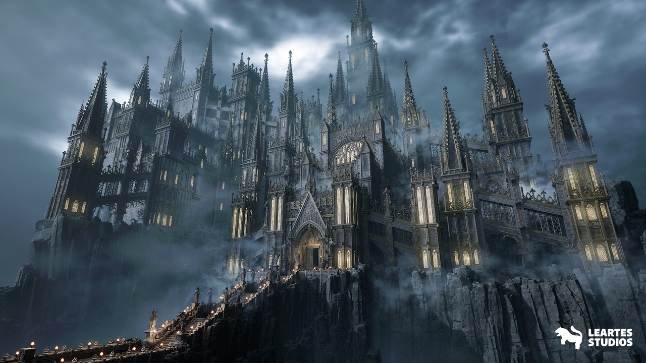 Media 1 for listing Fantasy Castle Environment ( Fantasy Soulslike Castle Fantasy Castle )