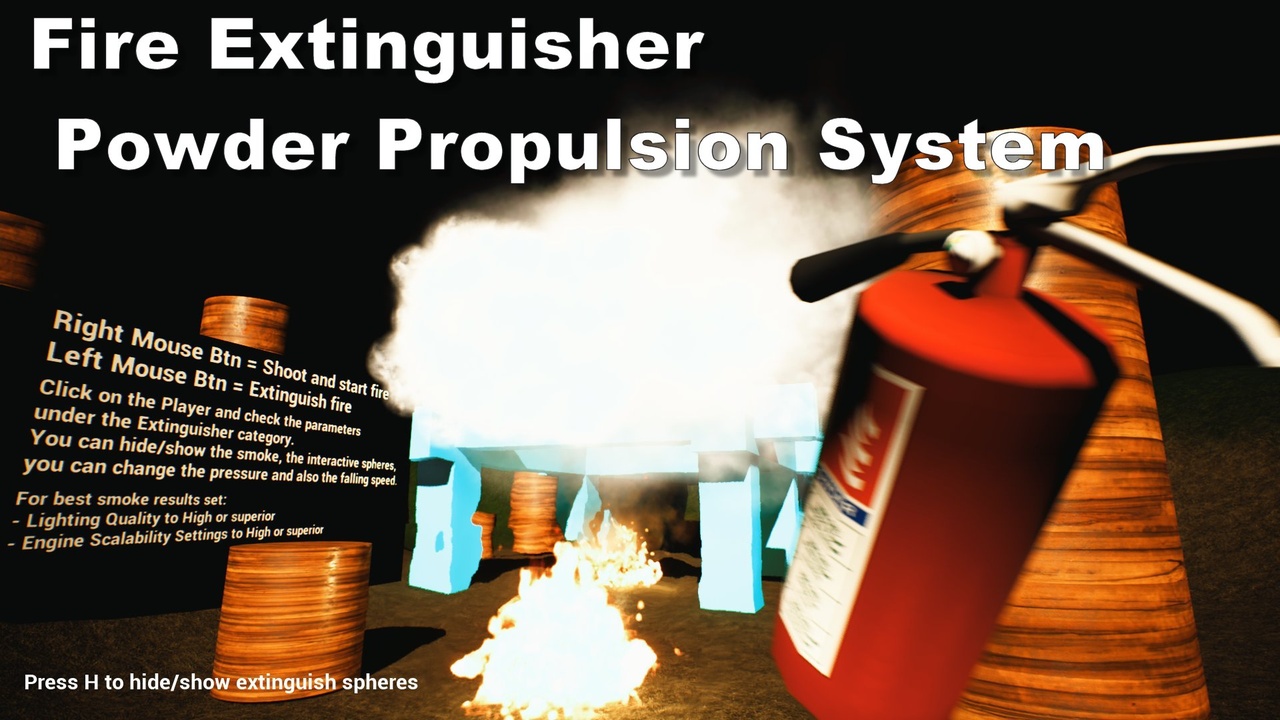Media 1 for listing FPS Fire Extinguisher Powder Propulsion System