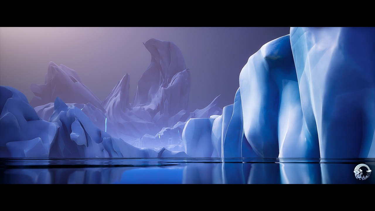 Media 1 for listing Frostholm Icebergs Cartoon