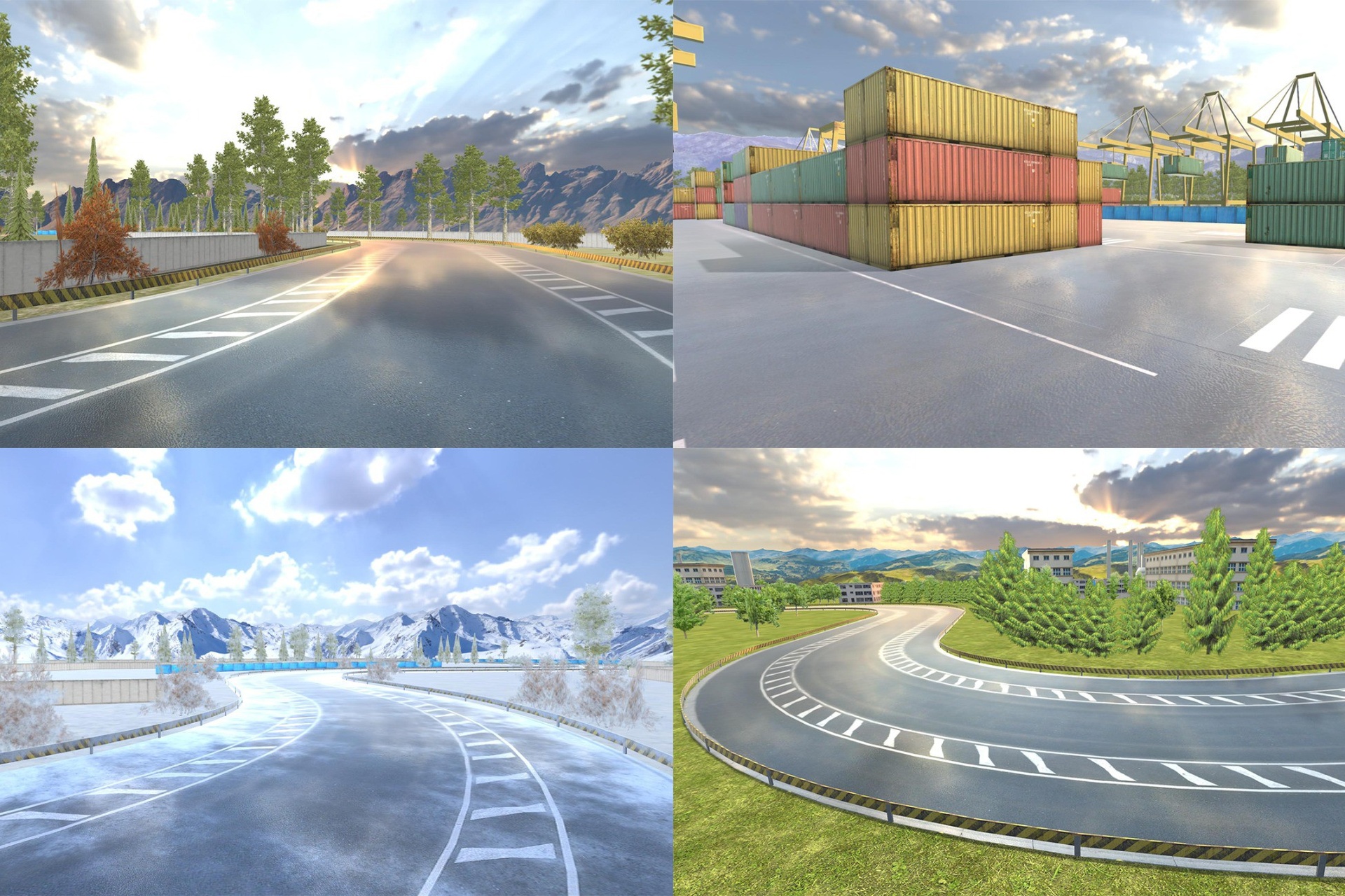 Media 1 for listing Racing Road Track Pack Modular Mobile Ready (4 Map)
