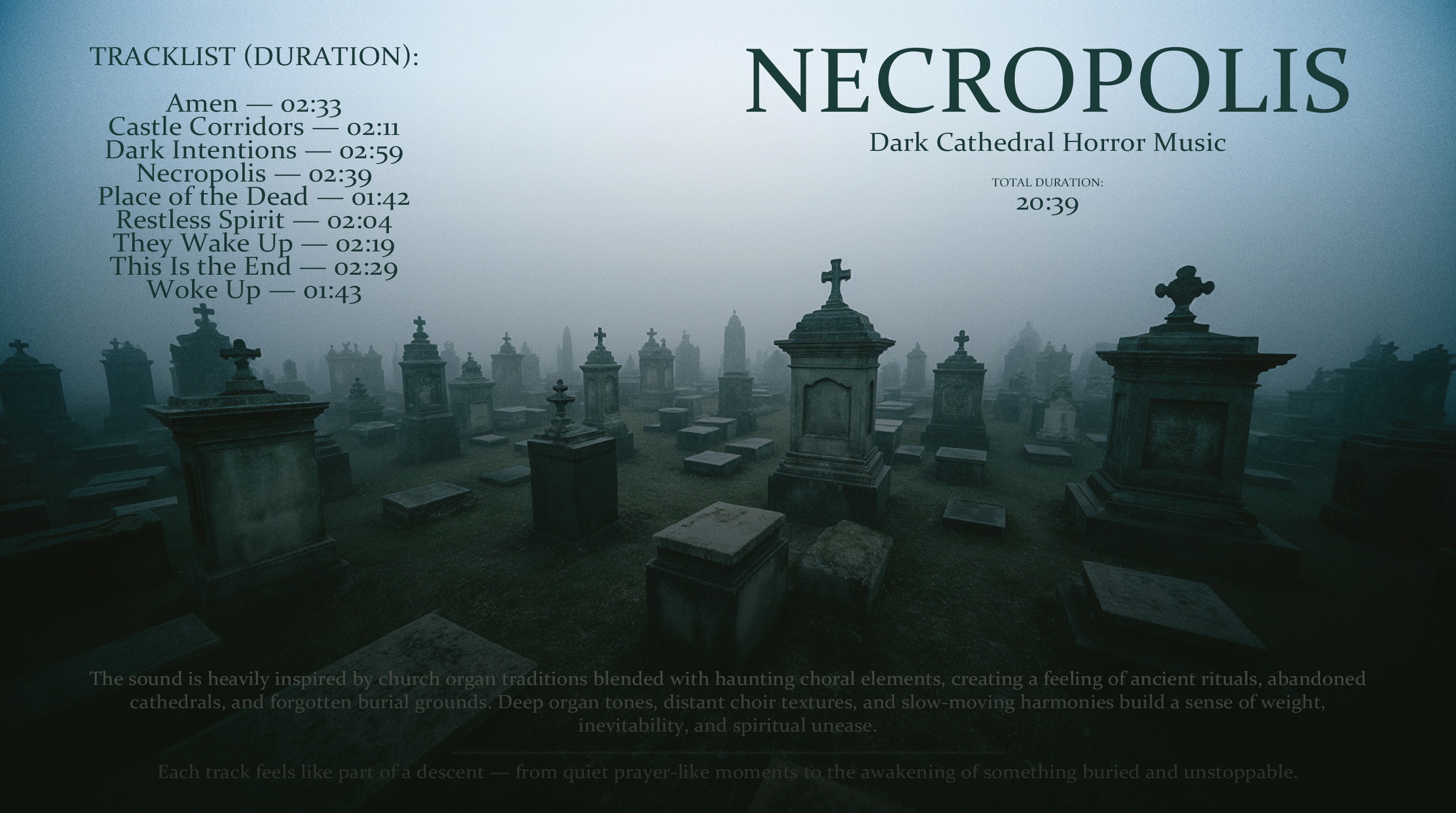 Media 1 for listing Necropolis - Dark Cathedral Horror Music