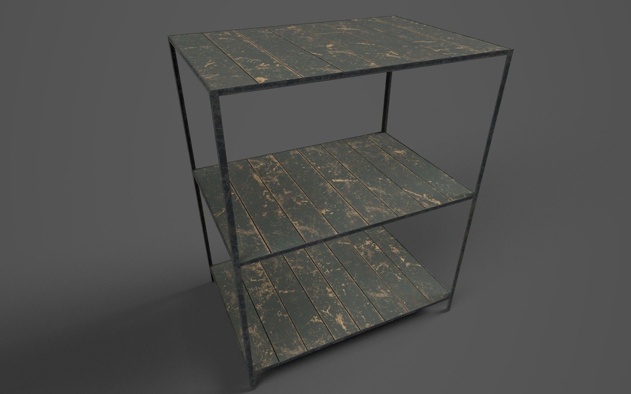 Media 1 for listing Lockers wooden shelf