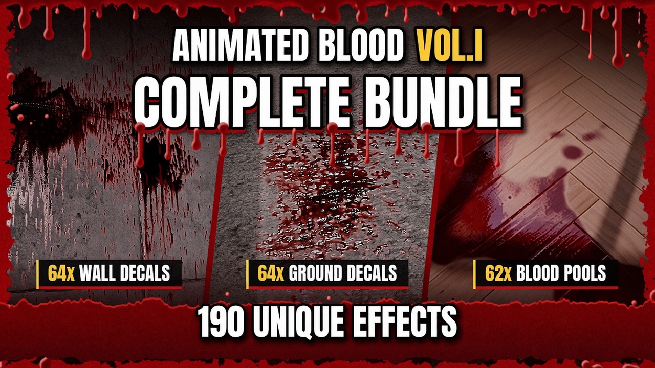 Media 1 for listing Animated Blood Vol.I Complete Bundle