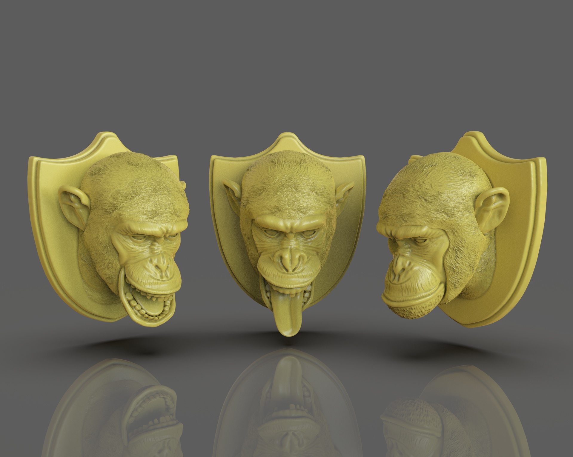 Media 1 for listing Chimp Hunting Trophies