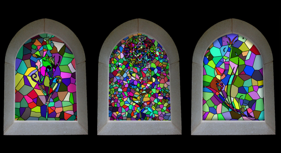 Realistic Stained Glass Material Pack-V2 | Fab