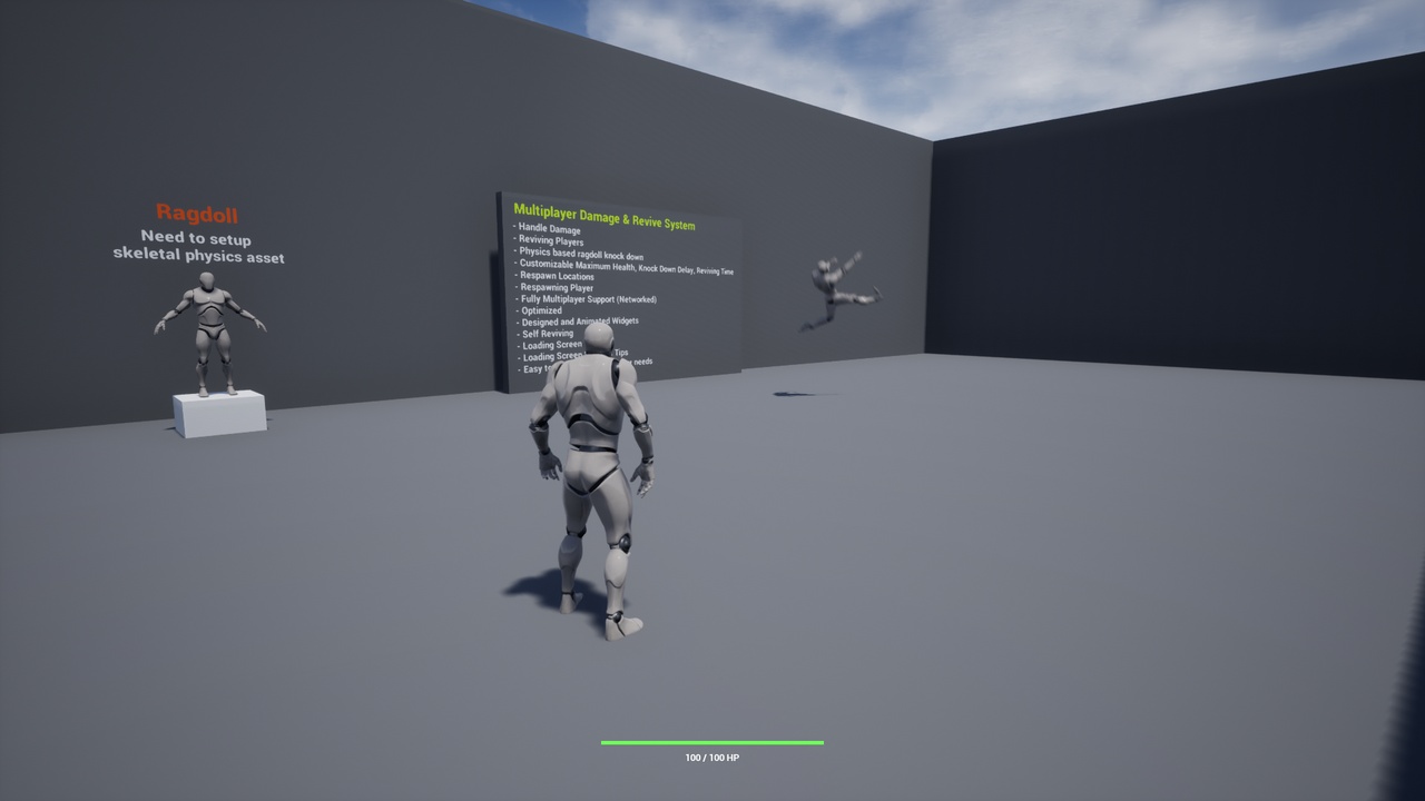 Media 1 for listing Multiplayer Damage & Revive System