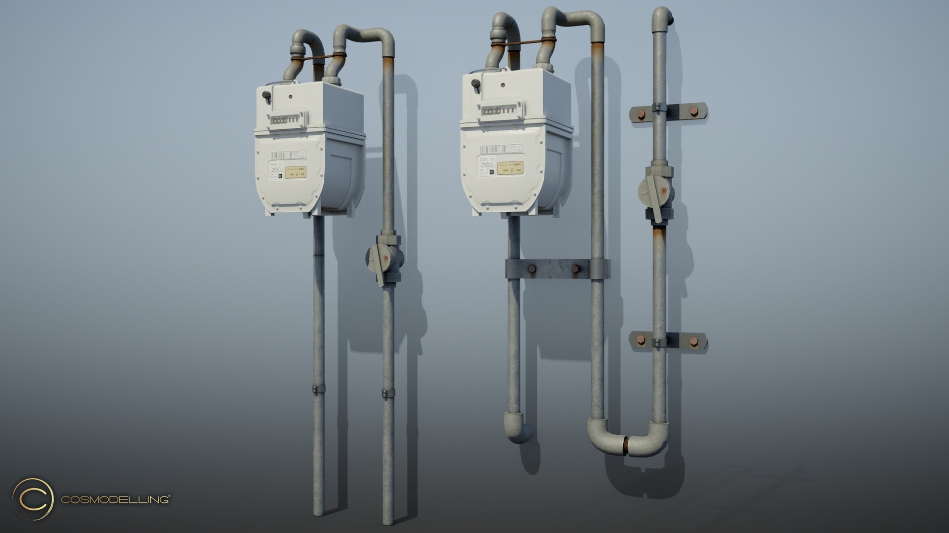 Media 1 for listing Japanese Outdoor Gas Meter