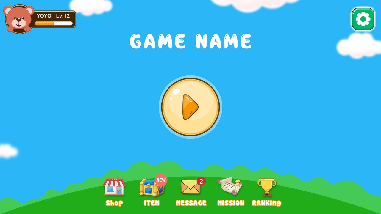 Media 1 for listing Retro Casual Cartoon UI Pack