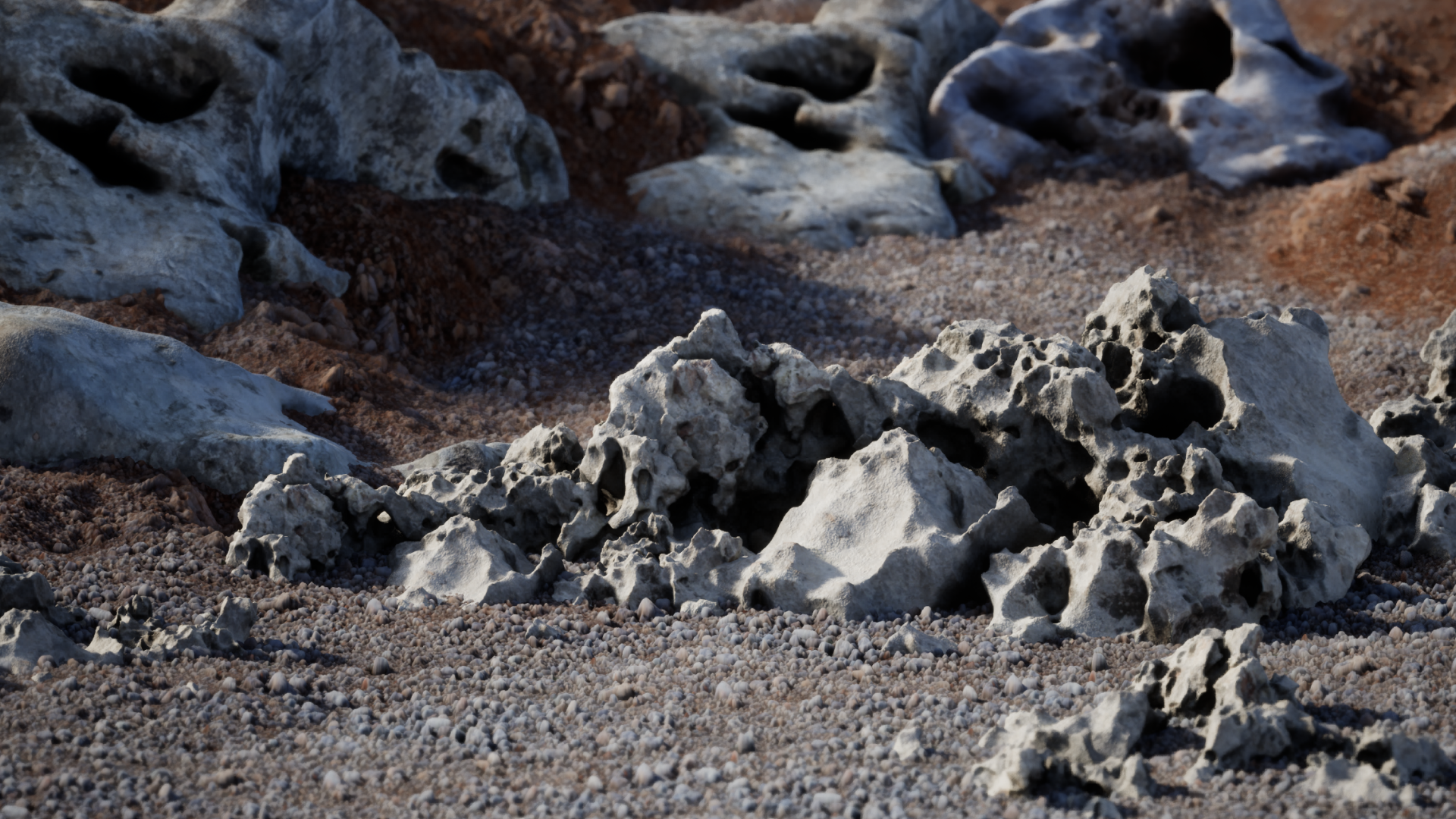 Mediterranean Rocks Mediterranean Karst Biome - Vol.01: Photogrammetry Rocks & Landscape ...