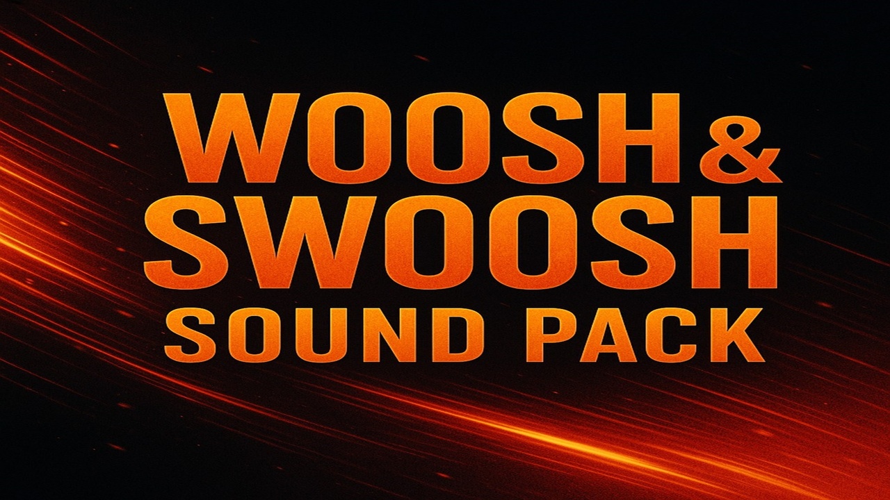 Media 1 for listing Woosh & Swoosh Sound Pack – Cinematic Motion FX Sounds