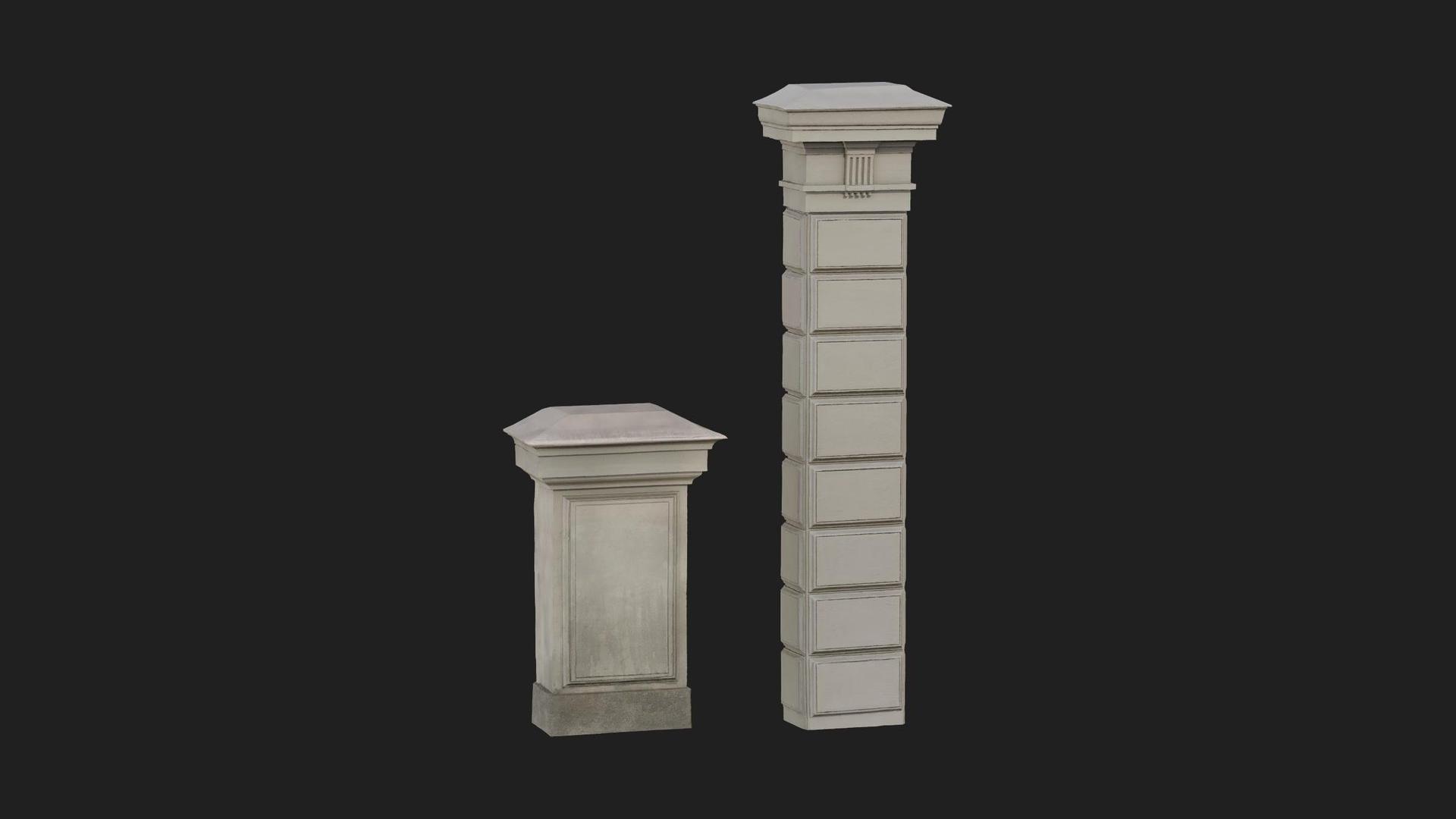 Modular Building Base Pillar | Fab