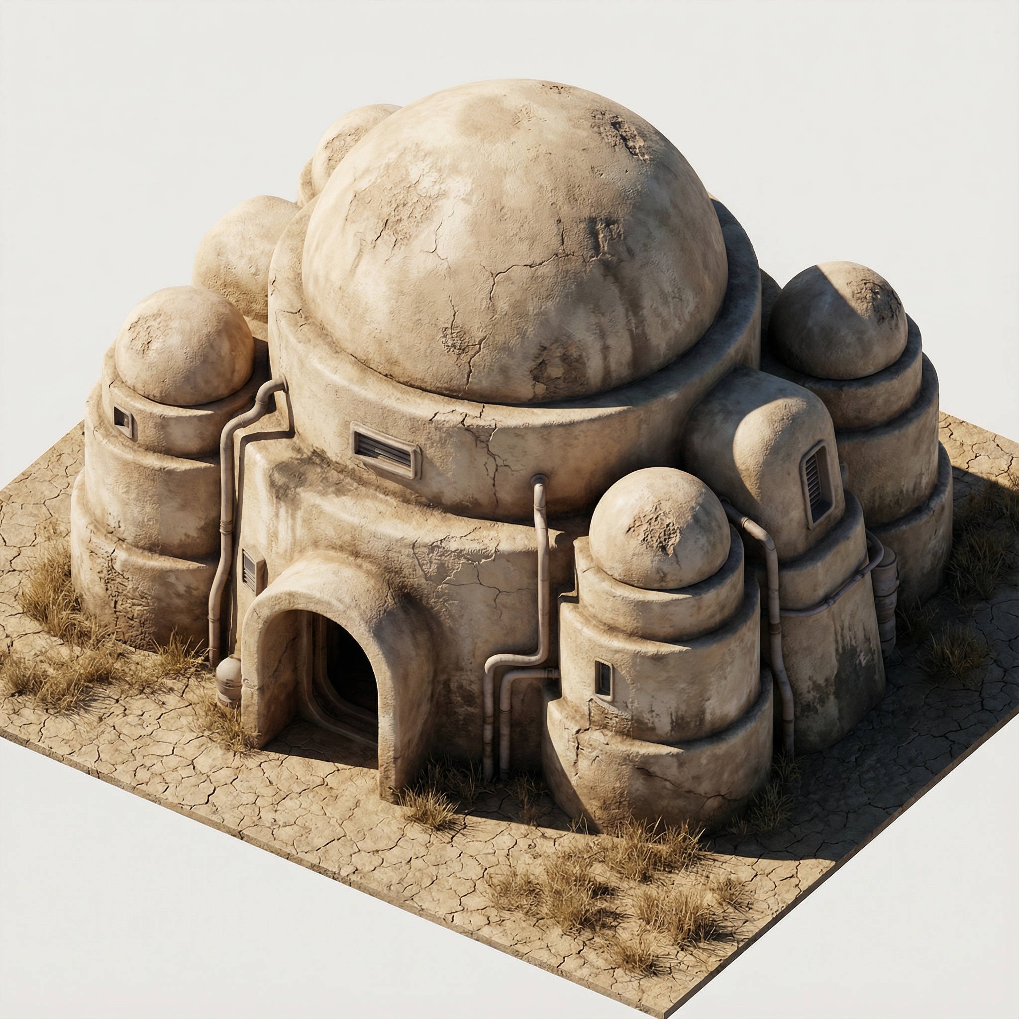 scifi buildings free set | Fab