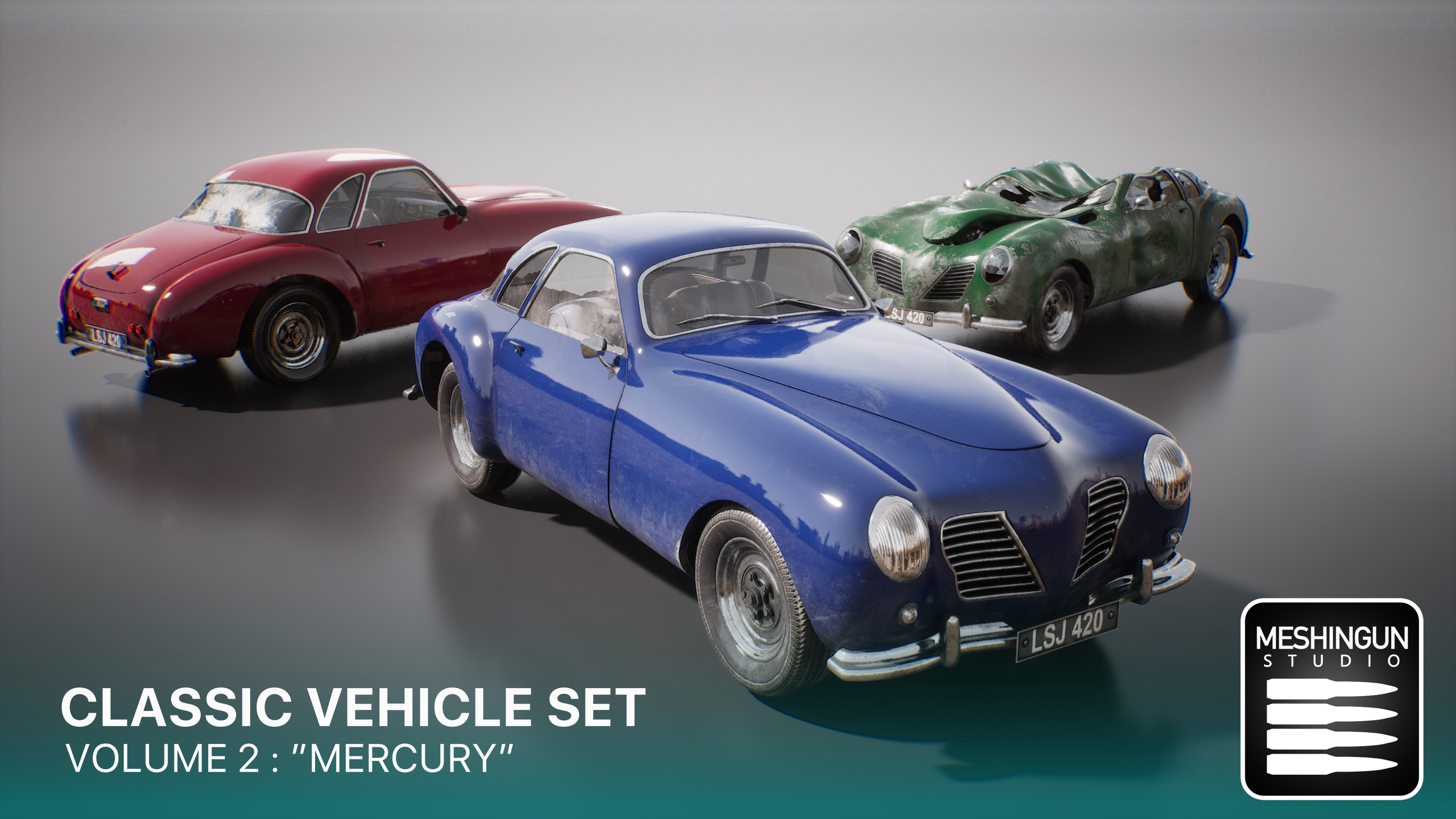 Media 1 for listing Classic Vehicle Set - V.02: Mercury