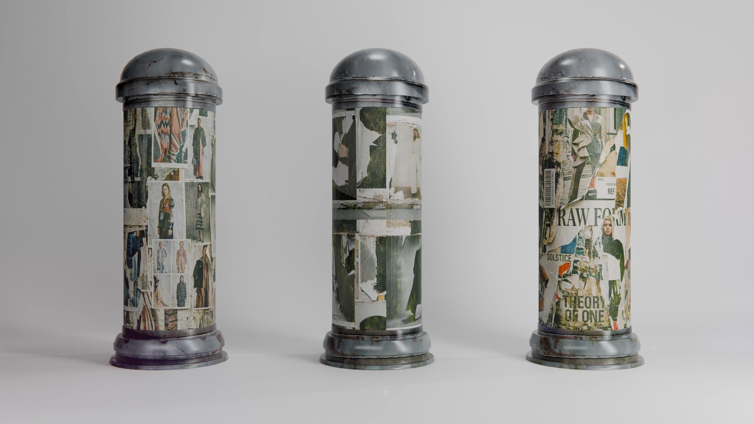 Media 1 for listing Low Poly Advertising Column