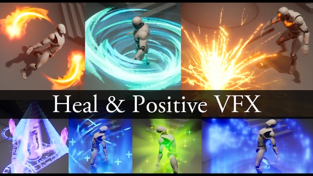 Heal and Positive VFX ( with SFX ) | Fab