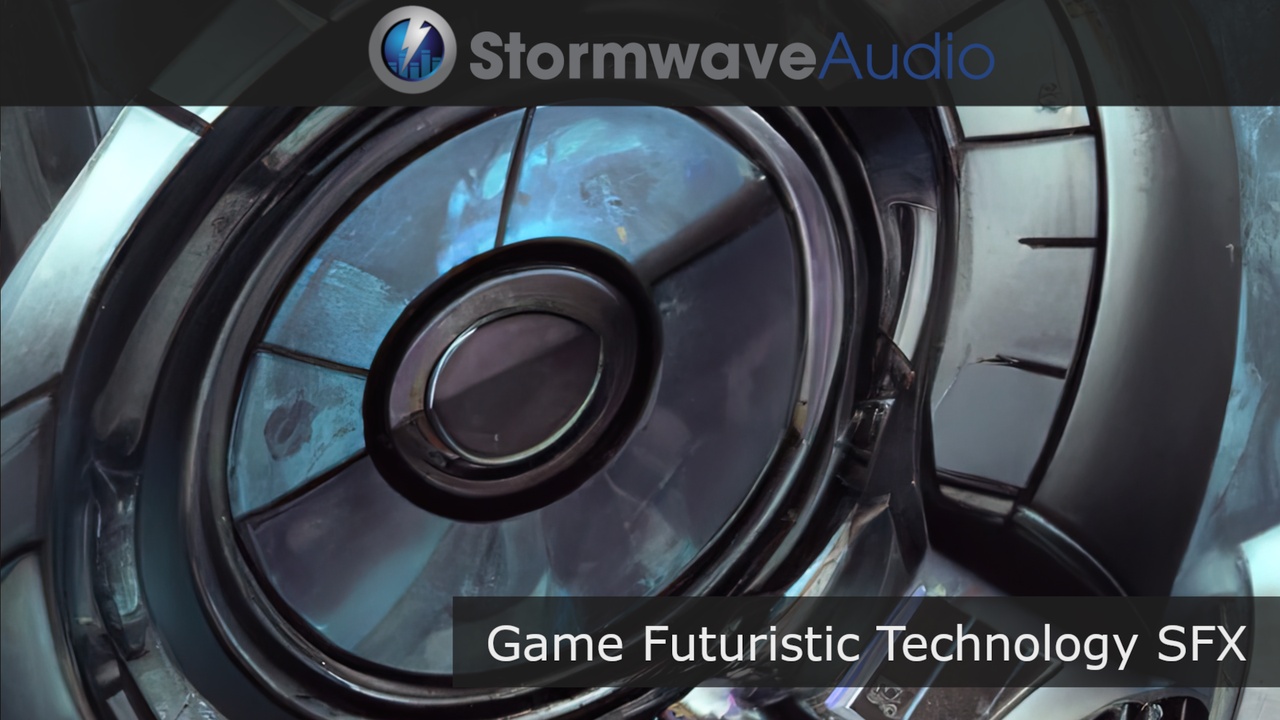 File multimediali per l'articolo Game Futuristic Technology Sound Effects Pack: 1