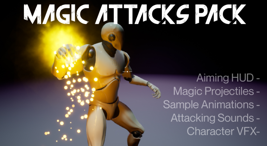 Magic Attacks Pack | Fab