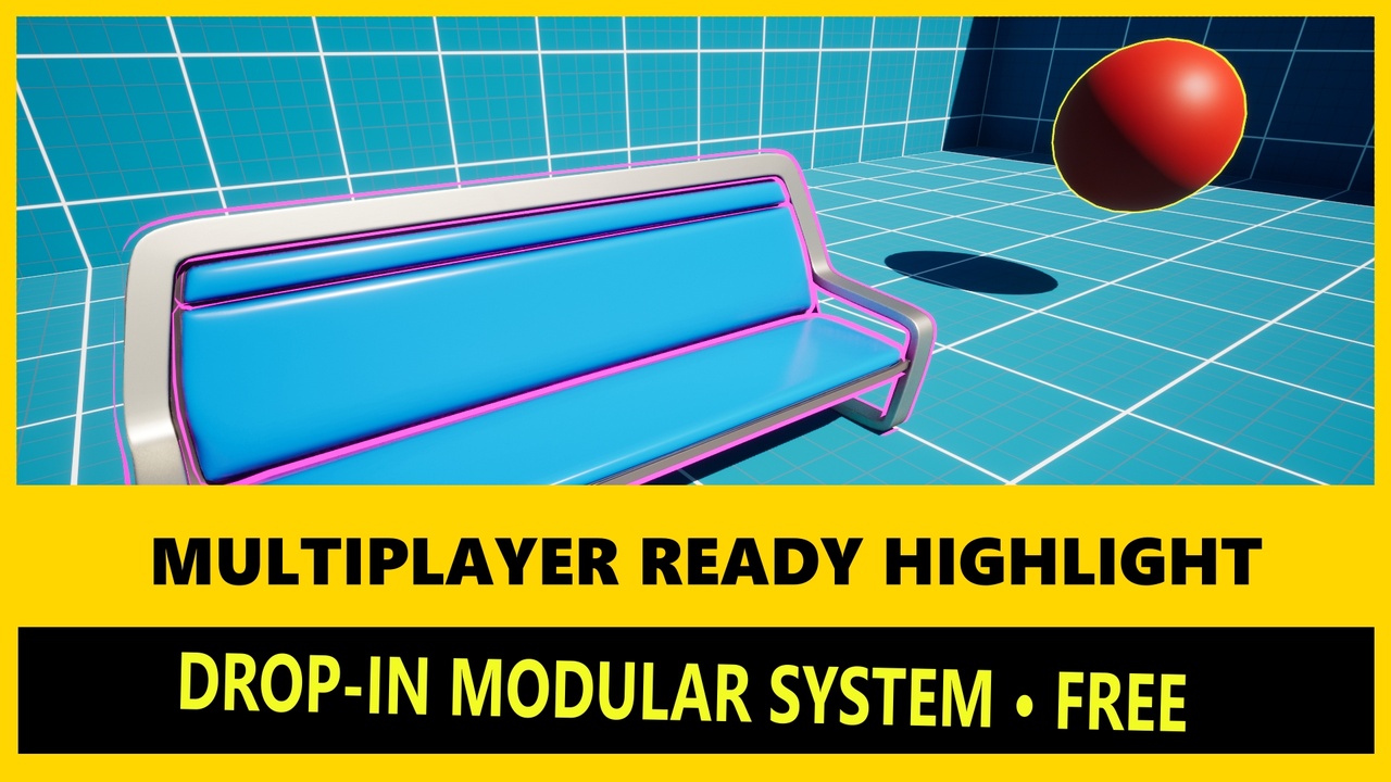 Multiplayer Ready Highlight – Modular FPS Component (FREE) | Fab