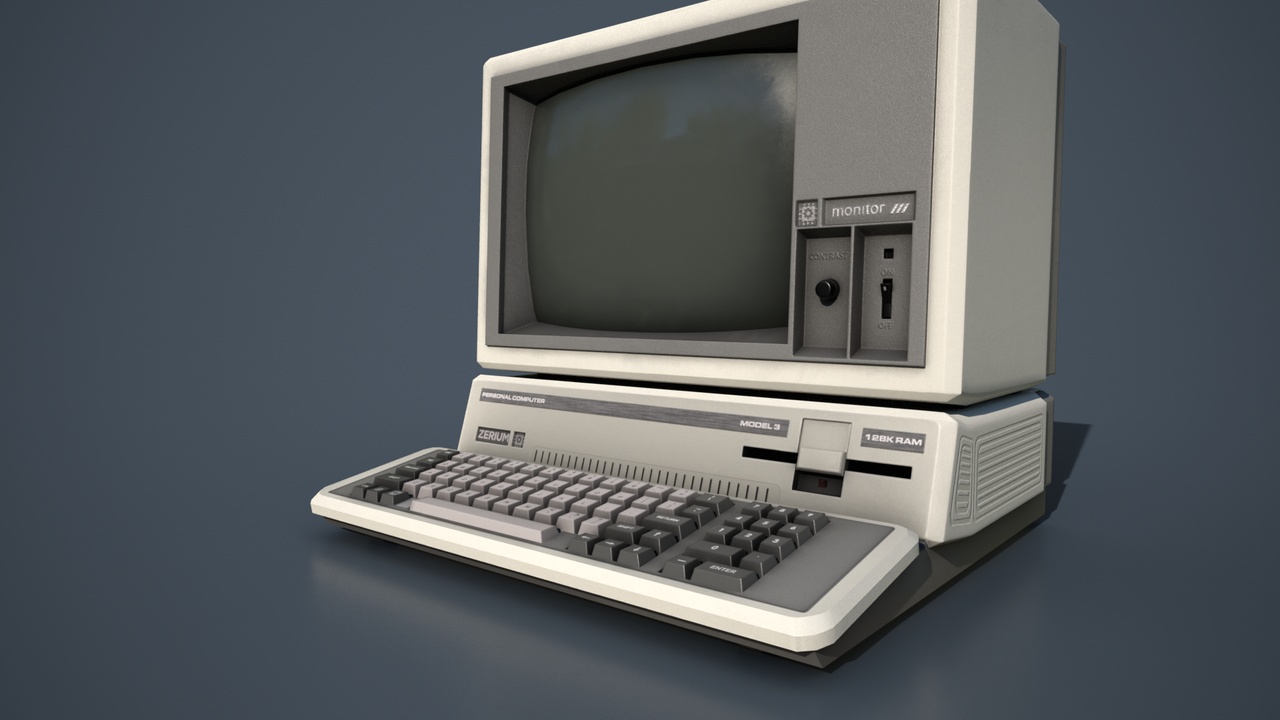 Media 1 for listing Retro Computer ZERIUM 3